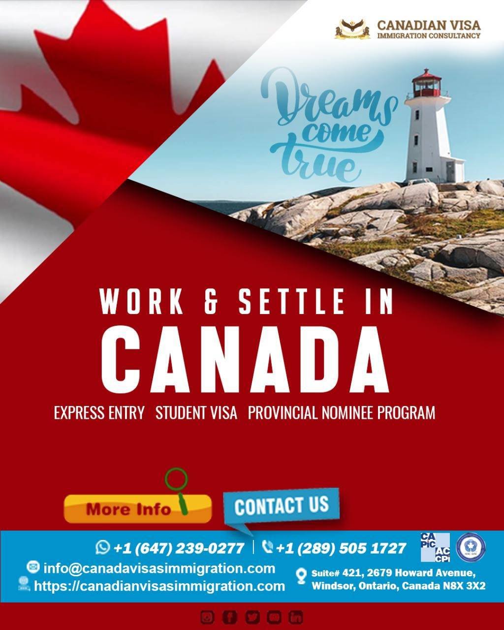 Immigration Services In Windsor Canadian Visa Immigration Consultancy 9942